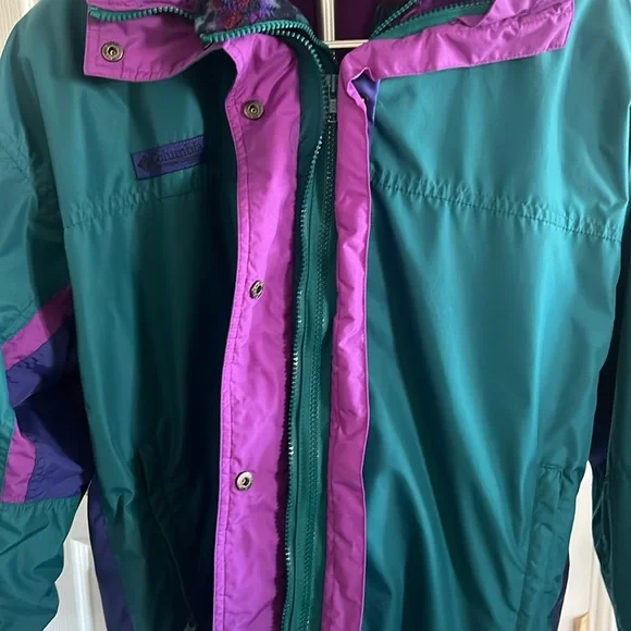 Columbia Sportswear 2 in one Multi color jacket size L - Picture 7 of 17